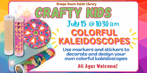 Crafty Kids- DIY Kaleidoscopes 