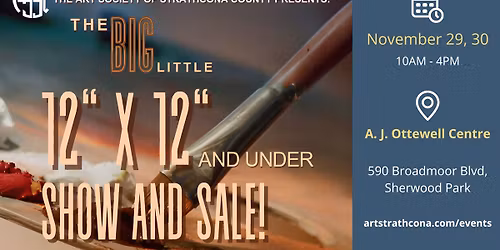 The Big Little 12x12 Show and Sale