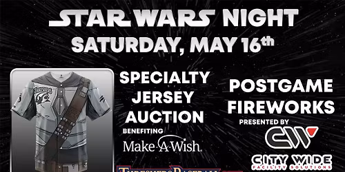 Star Wars Night at Clearwater Threshers