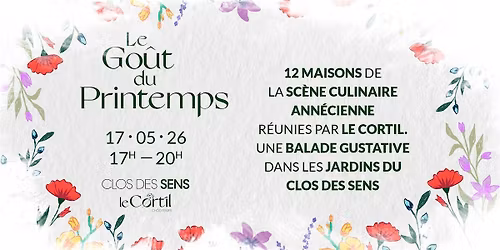 LE GO\u00dbT DU PRINTEMPS