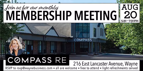 August Member Meeting 