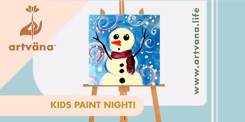 Artvana  Kids & Family Paint Class at Bertoglios Pizza, Yelm January 2026