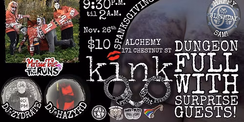 KiNK Presents: SPANKSGIVING!