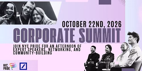NYC Pride: Corporate Summit - FREE Registration