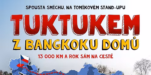 Tuktukem z Bangkoku dom\u016f \/ BRNO