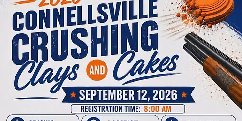2026 Connellsville Crushing Cakes and Clays