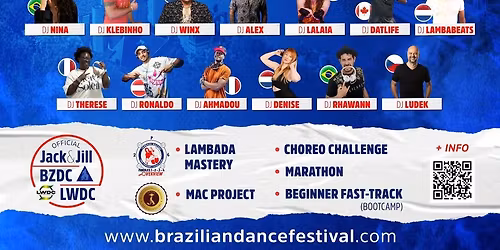 BDF BRAZILIAN DANCE FESTIVAL UNITED 2026 LYON FRANCE