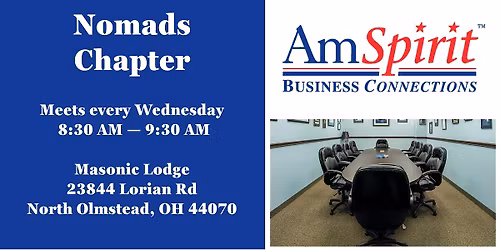 Referral group meeting near Brookpark Mall in North Olmstead