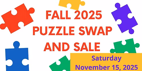Fall 2025 Puzzle Swap and Sale