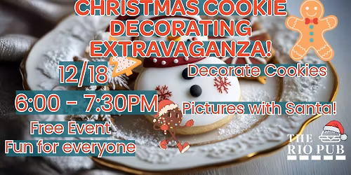 Kids Christmas Cookie Decorating Extravaganza!