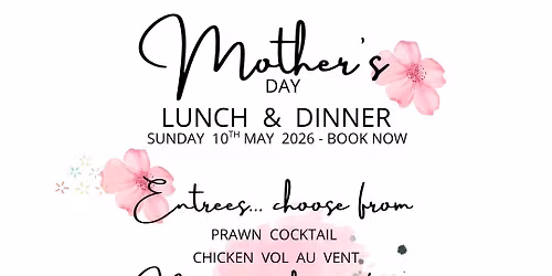 Mother's Day Lunch and Dinner Events