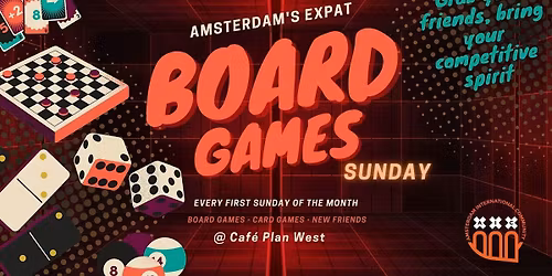Amsterdam's Expat Board Games Sunday