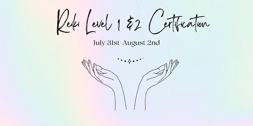 Reiki 1\/2 Certification