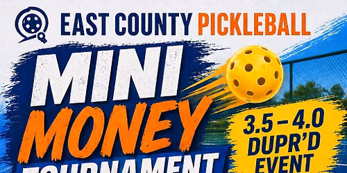 May Mini Money Tournament - 3.5 - 4.0 Doubles