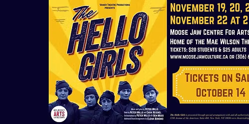 Vanier Presents: THE HELLO GIRLS Musical