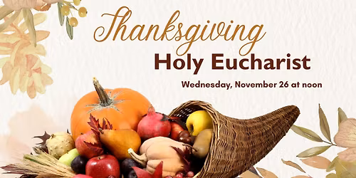 Thanksgiving Eucharist