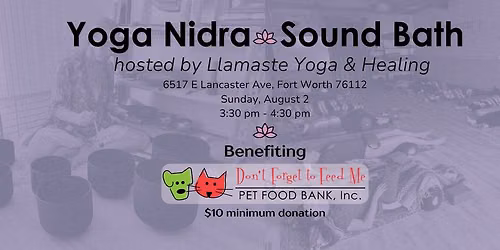 Yoga Nidra & Sound Bath Supporting DF2FM
