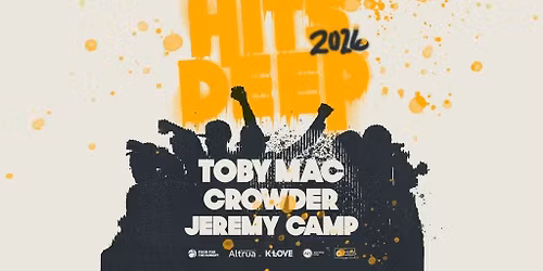 TOBYMAC with Crowder & Jeremy Camp: Hits Deep Tour