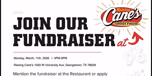 Raising Cane\u2019s Fundraiser