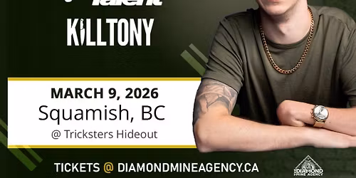 Ahren Belisle (K*ll Tony \/ AGT) Live in Squamish BC
