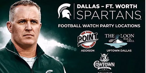 DFW Spartans MSU vs. Toledo Watch Party (Multiple Locations)