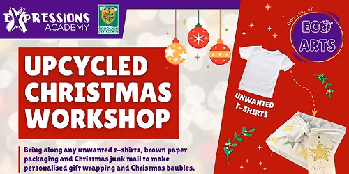 Upcycled Christmas workshop