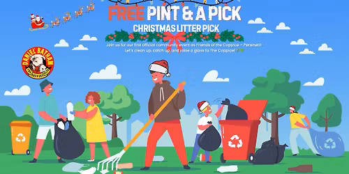 Pint & a Pick – Christmas Litter Pick 2025 🍺