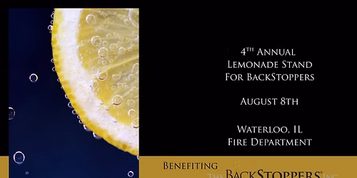 4th Annual Lemonade Stand for BackStoppers