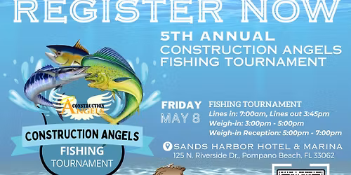 5th Annual Construction Angels Fishing Tournament, 2026