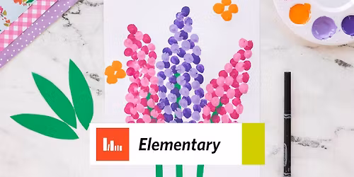 Art-Ventures: Family Art Night- Fingerpainting Florals
