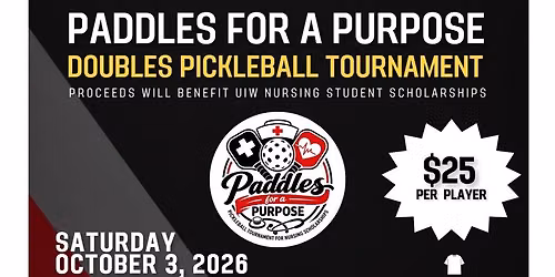 Paddles for a Purpose