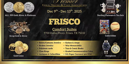 Frisco, TX FREE 5- Day Event