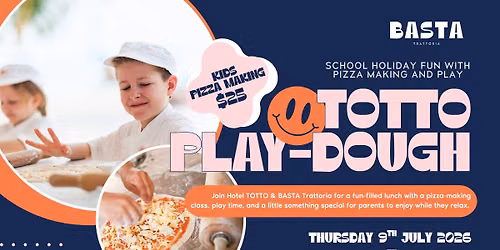 Kids Pizza Making Class - TOTTO Play-DOUGH