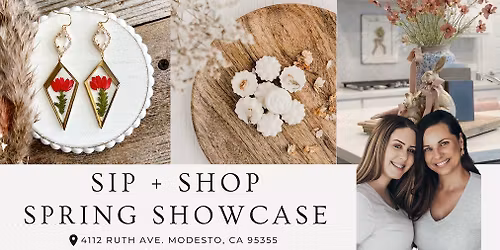 Sofia's Rustic Boutique Sip + Shop Spring Showcase