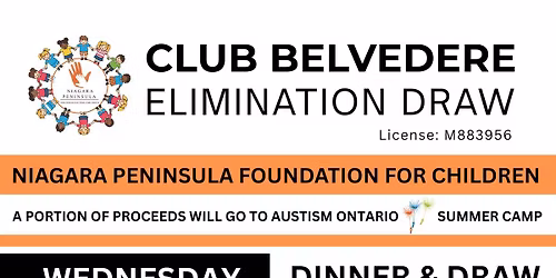 Elimination Draw Fundraiser - Tickets must be purchased in advance