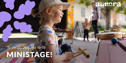 MiniStage! - Open Stage lapsille