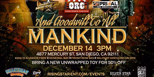 And GoodWill to All Mankind