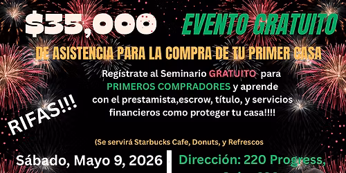 Seminario GRATUITO para Primeros Compradores!