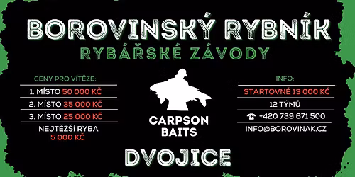 CARPSONBAITS cup Borovi\u0148\u00e1k - z\u00e1vod dvojic 