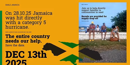 Smile Jamaica Art show case