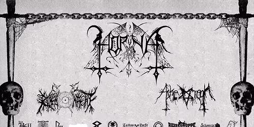 Tickets knapp! Horna, Runenwacht, Askeregn