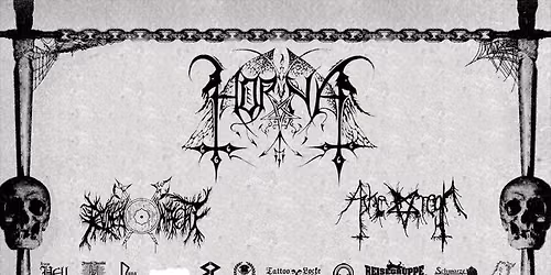Tickets knapp! Horna, Runenwacht, Askeregn