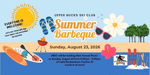 Upper Bucks Ski Club Annual Summer Barbeque