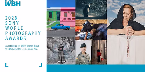 Ausstellungser\u00f6ffnung Sony World Photography Awards 2026