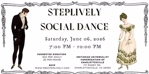 Steplively Social Dance - Charlottesville