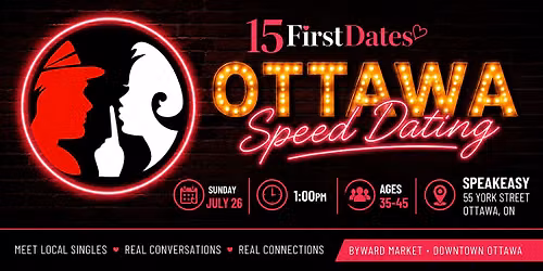 Ottawa Speed Dating (Age 35-45)