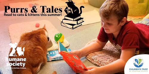 Purrs & Tales (Ages 5-12)
