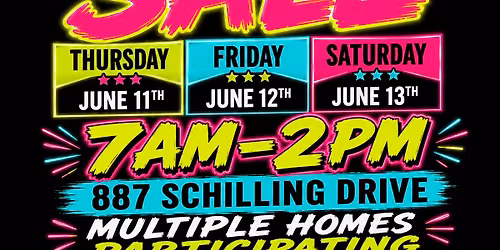 Annual Copper Creek Subdivision Garage Sale