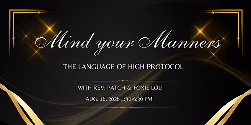 HMU Academy: Mind Your Manners - The Language of High Protocol
