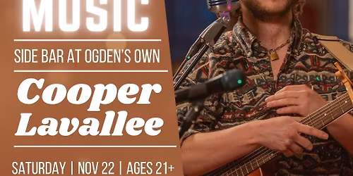 Live Music \ud83c\udfb5 Cooper Lavallee